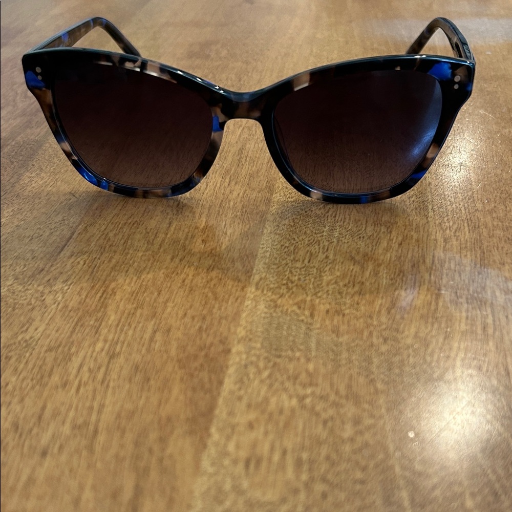 Warby Parker Tortoiseshell Sunglasses with Black Case